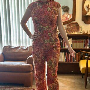 Never-Worn, Vibrant Kim Shui Jumpsuit